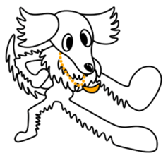 Borzoi Biancer 3 sticker #14679235