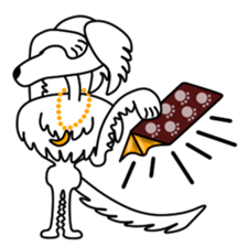 Borzoi Biancer 3 sticker #14679240