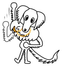 Borzoi Biancer 3 sticker #14679254