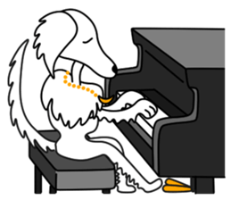 Borzoi Biancer 3 sticker #14679259