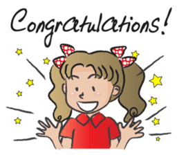 little girl cute cute sticker #14679277