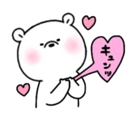 Mr. bear of a bear sticker #14679350