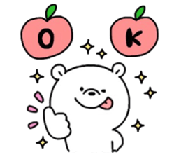 Mr. bear of a bear sticker #14679353