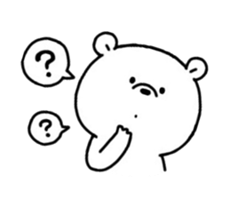 Mr. bear of a bear sticker #14679365