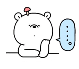 Mr. bear of a bear sticker #14679375