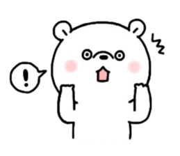 Mr. bear of a bear sticker #14679383