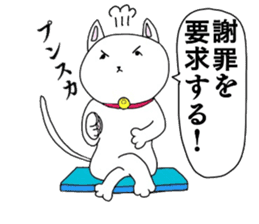 The Apology CAT sticker #14680255