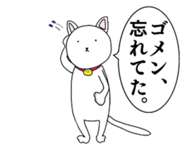 The Apology CAT sticker #14680275