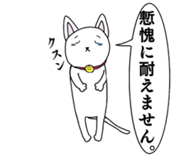The Apology CAT sticker #14680289