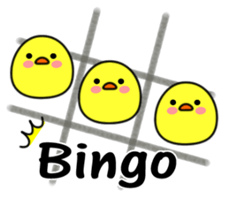 Happy new year !! chicken come here!! sticker #14680367