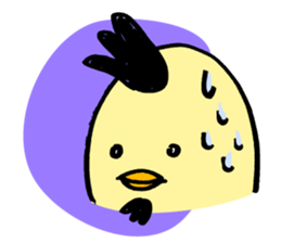 Mr. modestly bird sticker #14680427