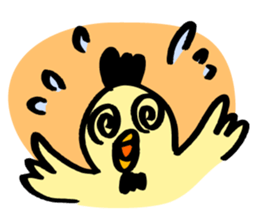 Mr. modestly bird sticker #14680437