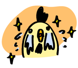 Mr. modestly bird sticker #14680444