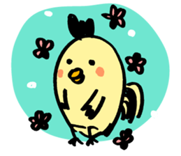 Mr. modestly bird sticker #14680445