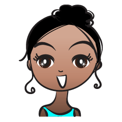 Black beauty & with hair tied