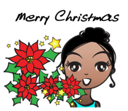 Black beauty & with hair tied sticker #14680495