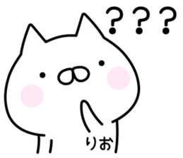 Cute Cat "Rio" sticker #14680900