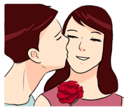 The Valentine's Couple sticker #14681520