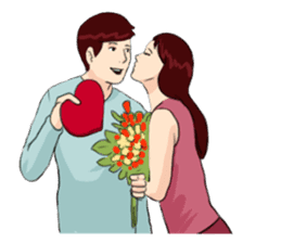 The Valentine's Couple sticker #14681541