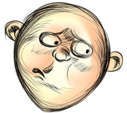 Crazy Absurd Face sticker #14682009