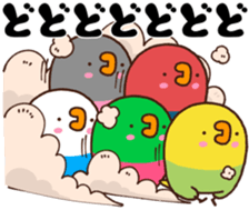 Annoying parakeet! sticker #14682109