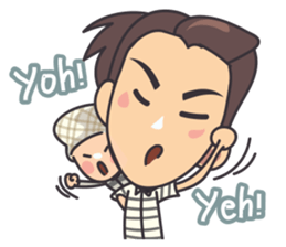 The monkey family sticker #14683032