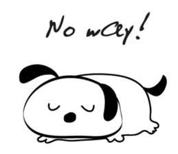 fat puppy sticker #14683368