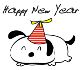 fat puppy sticker #14683383