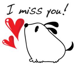 fat puppy sticker #14683387