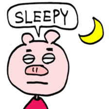 MOGU-MOGU the PIG sticker #14683682