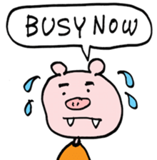 MOGU-MOGU the PIG sticker #14683692