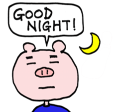 MOGU-MOGU the PIG sticker #14683696