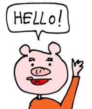 MOGU-MOGU the PIG sticker #14683698