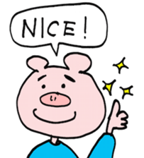 MOGU-MOGU the PIG sticker #14683705