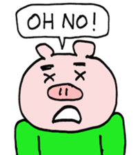 MOGU-MOGU the PIG sticker #14683707