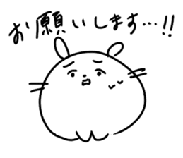 hamster and rabbit stickers sticker #14683827