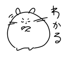 hamster and rabbit stickers sticker #14683844