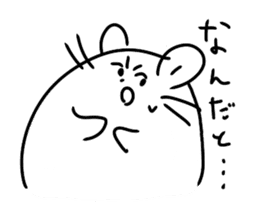 hamster and rabbit stickers sticker #14683860