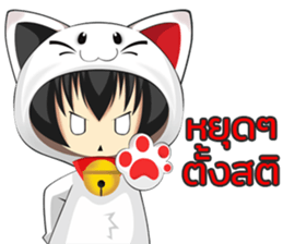 Hunsa the Funny Cat sticker #14684181