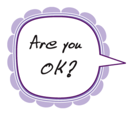 speech bubble talk sticker #14684779