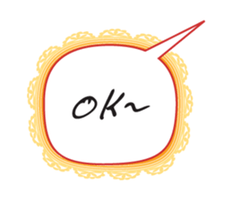 speech bubble talk sticker #14684782