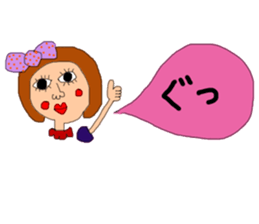 It sprouts, pretty pretty girl part2 sticker #14684828