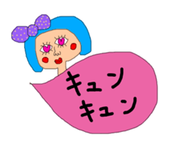 It sprouts, pretty pretty girl part2 sticker #14684829