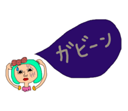 It sprouts, pretty pretty girl part2 sticker #14684831