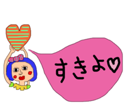 It sprouts, pretty pretty girl part2 sticker #14684840