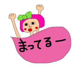 It sprouts, pretty pretty girl part2 sticker #14684857