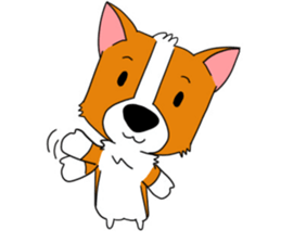 Corgi B sticker #14685608