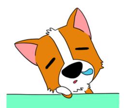 Corgi B sticker #14685612