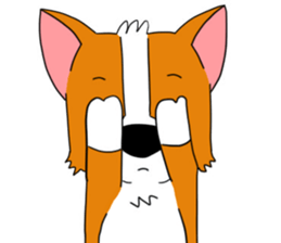 Corgi B sticker #14685616