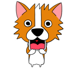 Corgi B sticker #14685617